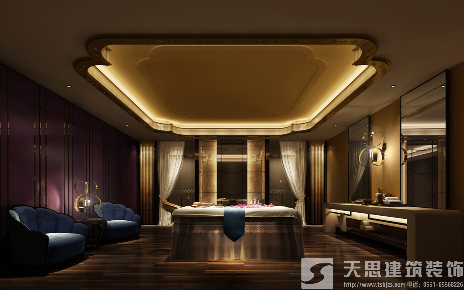 美容會所裝修由外而內(nèi)精心設(shè)計(jì)