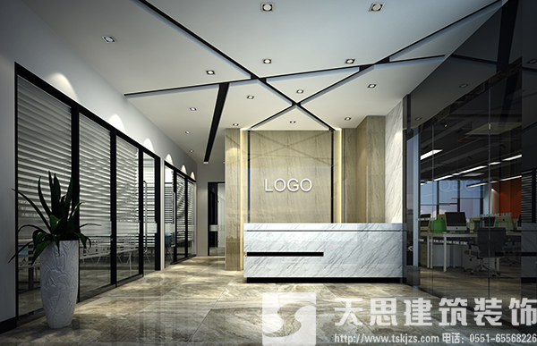 驚鴻一瞥中的<a href=http://www.mingyuanfrp.cn/ target=_blank class=infotextkey>合肥辦公室裝修</a>案例